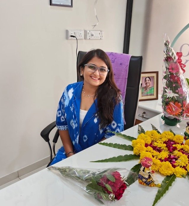 Dr. Maitri Kothari, physiotherapist and pain management specialist, at Physio Buddy Chandkheda